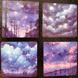 Summer Nights Magnets Custom Handmade Locker Accessories